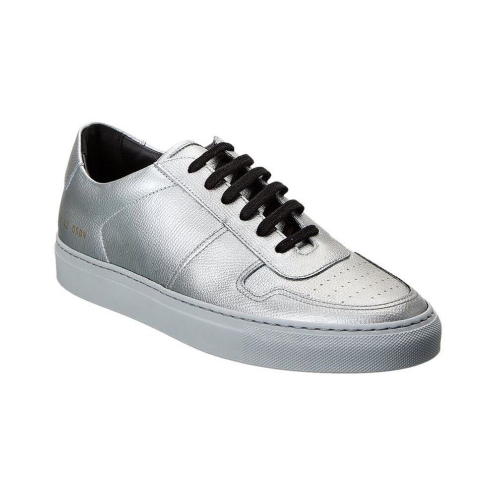 Common Projects Bball Classic Leather Sneaker, Silver